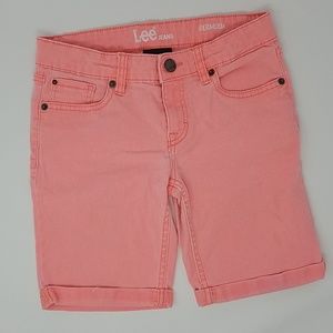 Lee Bermuda Girls Cuffed Shorts